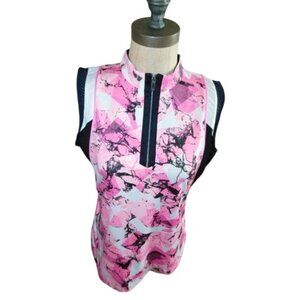 Tail Size M Medium STRETCH Print Golf Tennis Pickleball Active Top